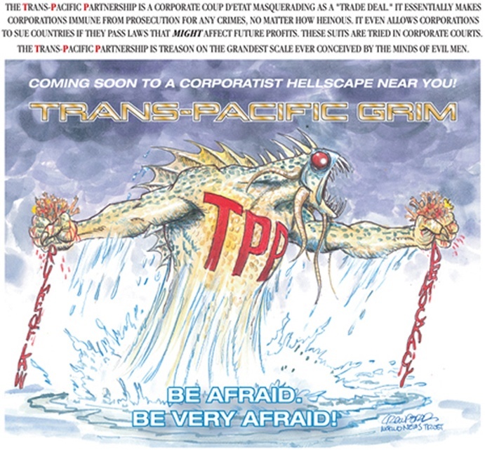TOON:-Trans-Pacific-Grim: Coming To A Corporatist Hellscape Near You | Gregory Crawford