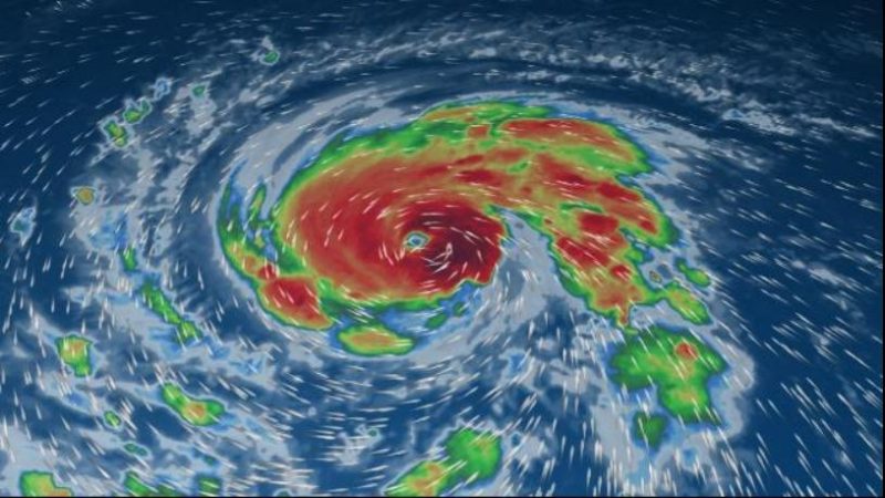 Hurricane Florence. Credit: The Weather Channel.