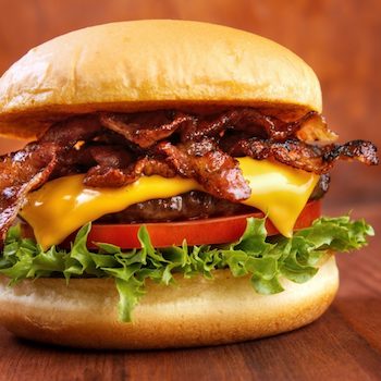 bacon cheeseburger
