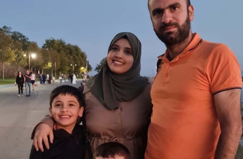 Mohammed al-Deirawi and his wife Ghadeer. Credit: Middle East Monitor