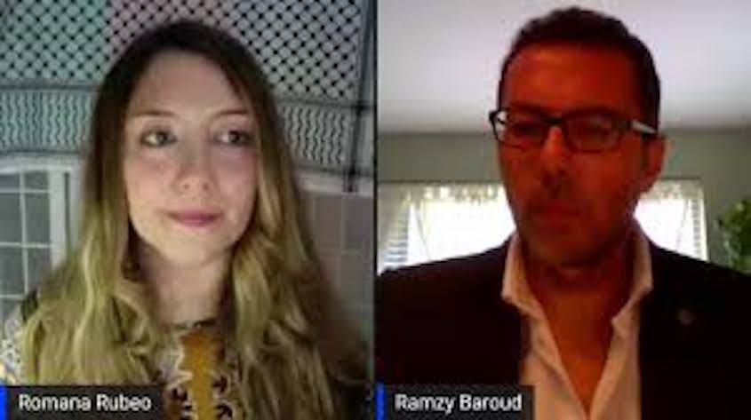Romana Rubeo  and Ramzy Baroud