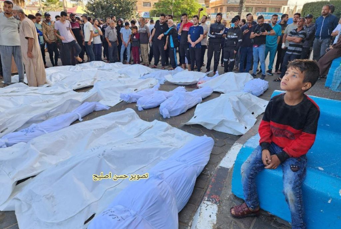 Gaza reel under new massacres carried out by the Israeli army. (Photo: via Social Media)