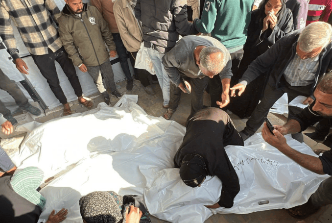   Israel continued to carry out massacres in Gaza. (Photo: Social media, via QNN)