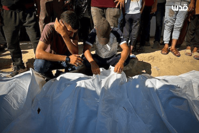   Israel committed horrific massacres in Gaza. (Photo: via QNN)