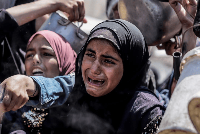   Israel has continued to use starvation of civilians as a weapon of war against Palestinians in Gaza. (Photo: via QNN)