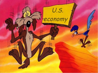 Wile E. Coyote Economy